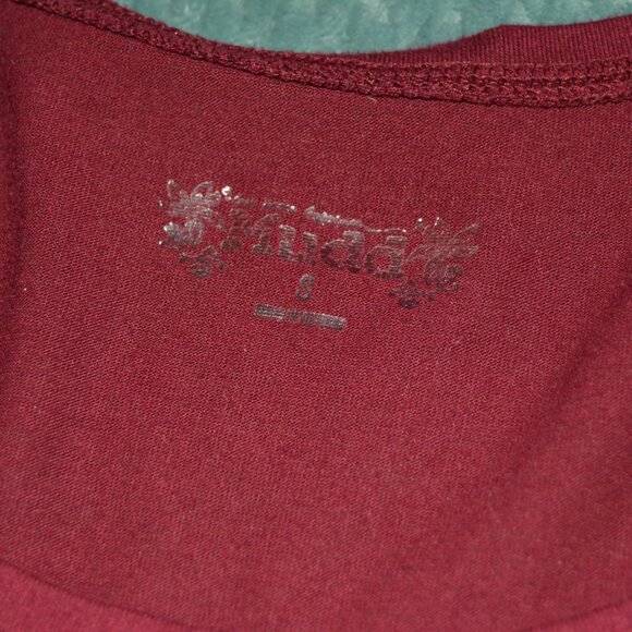 Mudd | Long Sleeve Red Base Layer Shirt - Picture 2 of 4